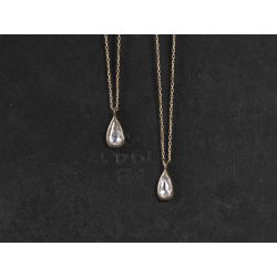 Twinkle rosecut white diamond necklaces by Emmanuelle Zysman