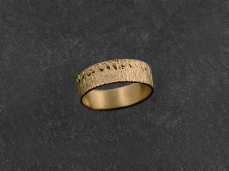 Ithaque Large vermeil ring