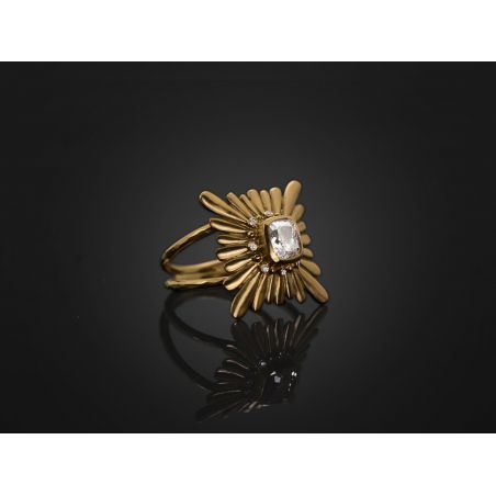 Mila Diamond Ring by Emmanuelle Zysman