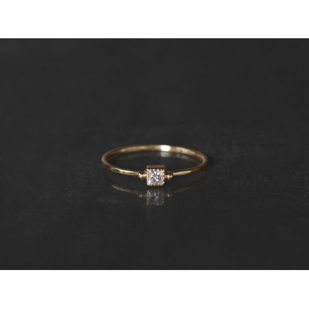 Baby Princess gold ring by Emmanuelle Zysman