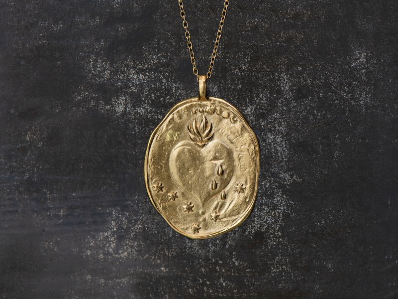 Personal Jesus necklace by Emmanuelle Zysman